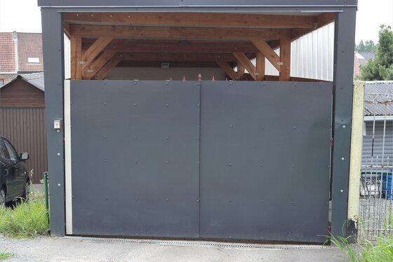 erenoveerde dubbele garage van 56m².